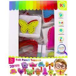 Felt Pencil Topper Party Kit Pack of 20 Felt Pencil Topper Party Kit Pack of 20